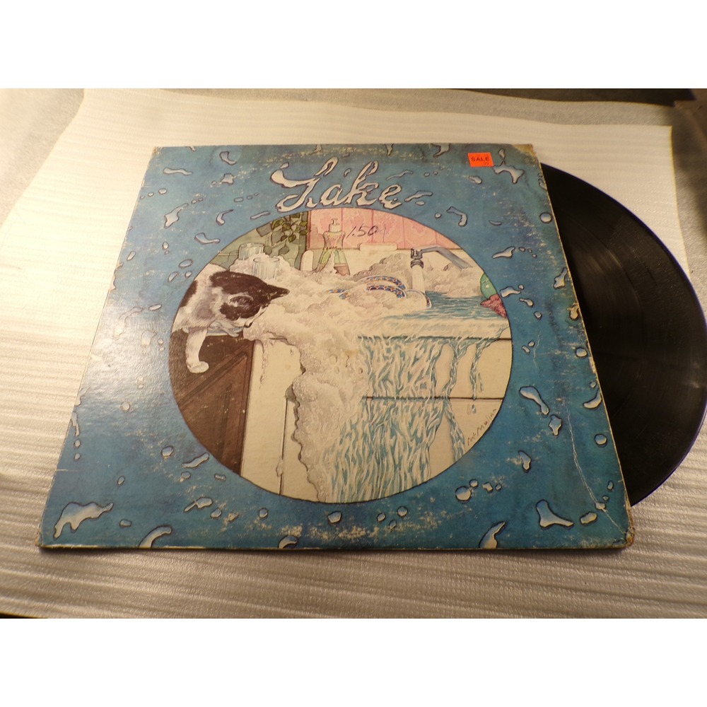 Lake Self-Titled Debut Vinyl LP 1977 Columbia PC 34762 Prog Rock On The Run